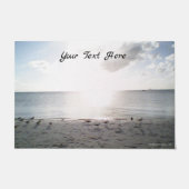 Sonnenglanz vor der Haustür Fußmatte (Vorderseite)