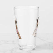 Sonnenglas mit spielerischer Giraffe - Beifall Glas (Rechts)
