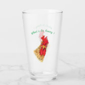 Sonnenglas mit überraschender Rasterlinie - Benutz Glas (Rückseite)