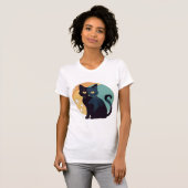 Sonnengleiches Schnurren T-Shirt (Vorne ganz)