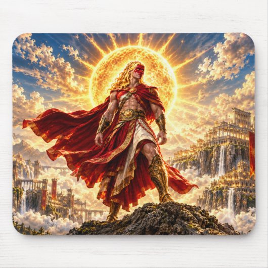 Sonnengott Mousepad (Vorne)