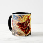 Sonnengott Tasse (Vorderseite Links)