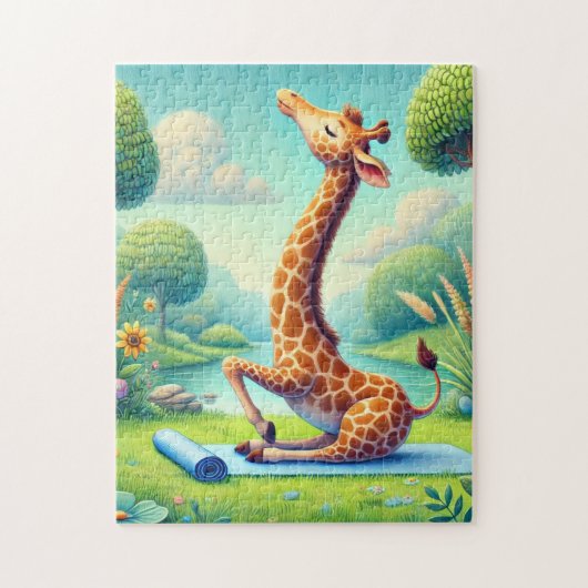 Sonnengruß Puzzle (Vertikal)