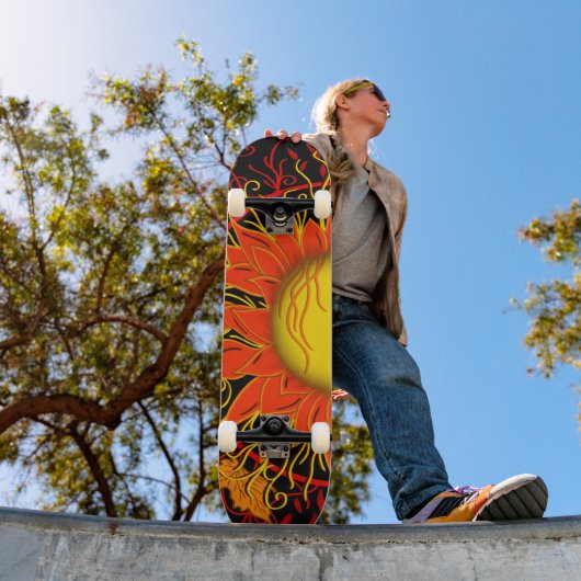 Sonnenhang, Abstrakte Sonnenstrahlen Skateboard (Außenbereich 1)