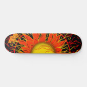 Sonnenhang, Abstrakte Sonnenstrahlen Skateboard (Horizontal)
