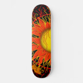 Sonnenhang, Abstrakte Sonnenstrahlen Skateboard (Vorderseite)