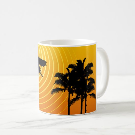 Sonnenhang-Gleitschirm Kaffeetasse (VorderseiteRechts)