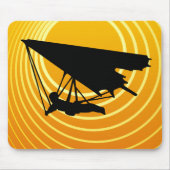 Sonnenhang-Gleitschirm Mousepad (Vorne)