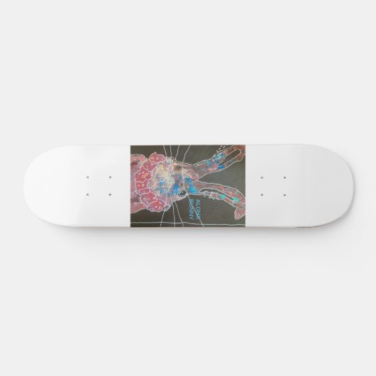 Sonnenhasen-Deck für Funky abstrakt Art Skateboard (Horizontal)