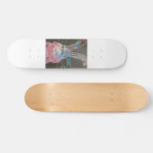 Sonnenhasen-Deck für Funky abstrakt Art Skateboard (Horizontal)