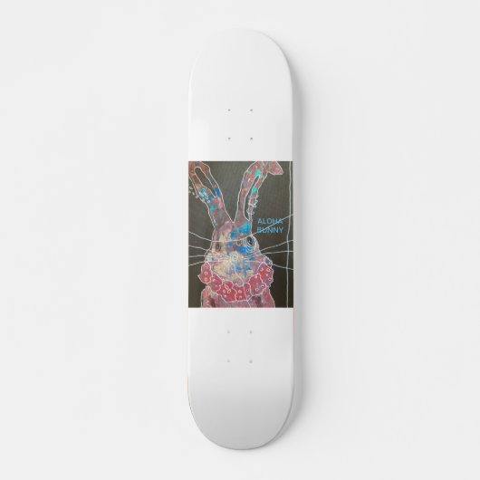 Sonnenhasen-Deck für Funky abstrakt Art Skateboard (Vorne)