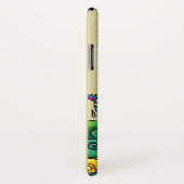 Sonnenhasen mit Balloons im Regenbogengarten Case-Mate iPhone Hülle (Hinten/Rechts)