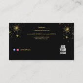 Sonnenhitze und Monddunkel Visitenkarte (Rückseite)