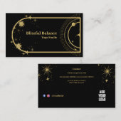 Sonnenhitze und Monddunkel Visitenkarte (Vorne/Hinten)