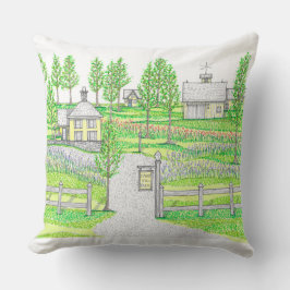 Sonnenhügel Farm Große Innenkissen Kissen