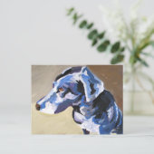 Sonnenhundprofil Postkarten (Stehend Vorderseite)