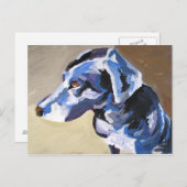 Sonnenhundprofil Postkarten (Vorne/Hinten)