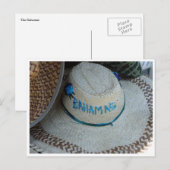 Sonnenhut Bahamas Postkarte (Vorne/Hinten)