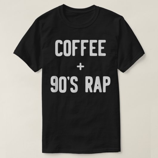 Sonnenkaffee + 90er Rap T-Shirt (Design vorne)