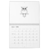 Sonnenkalender: Vogelart Kalender (Mär 2026)