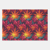 Sonnenkarneval Geschenkpapier Set (Vorderseite 3)