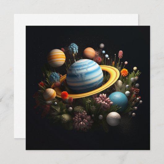 Sonnenkarte (Vorne/Hinten)