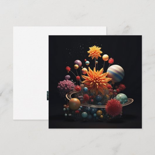 Sonnenkarte (Vorne/Hinten)