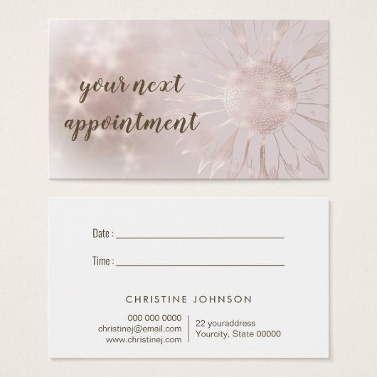 Sonnenkarte (Vorne & Hinten)