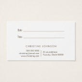 Sonnenkarte (Rückseite)