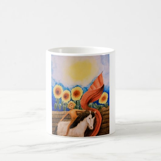 Sonnenkarte Kaffeetasse (Mittel)