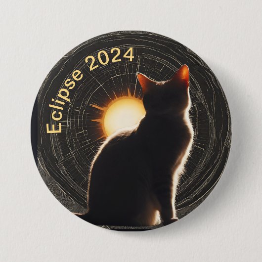 Sonnenkatze 2024 button (Vorderseite)