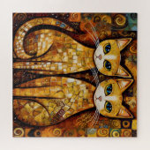 Sonnenkatzen Puzzle (Horizontal)