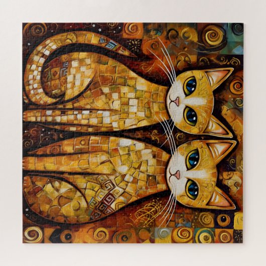 Sonnenkatzen Puzzle (Horizontal)