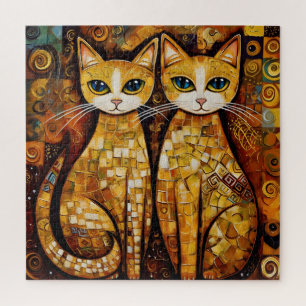 Sonnenkatzen Puzzle