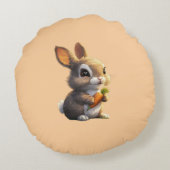 Sonnenkavadade Rundes Kissen (Rückseite)