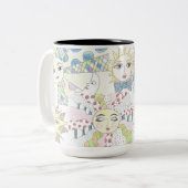 Sonnenkollektion Zweifarbige Tasse (Vorderseite Links)