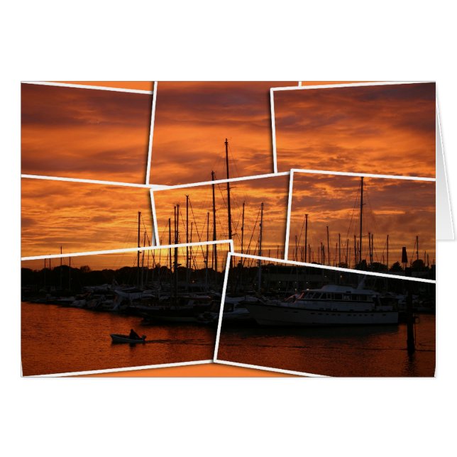 Sonnenkollektionskarte (Vorderseite (Horizontal))