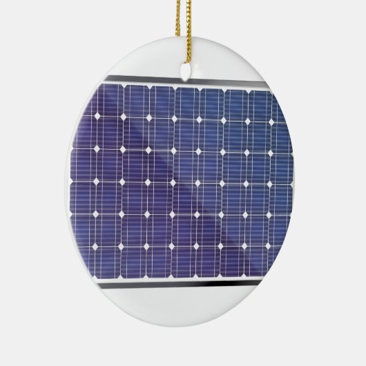 Sonnenkollektor auf Weiß Keramikornament (Rechts)