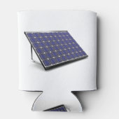 Sonnenkollektor Dosenkühler (Rückseite)