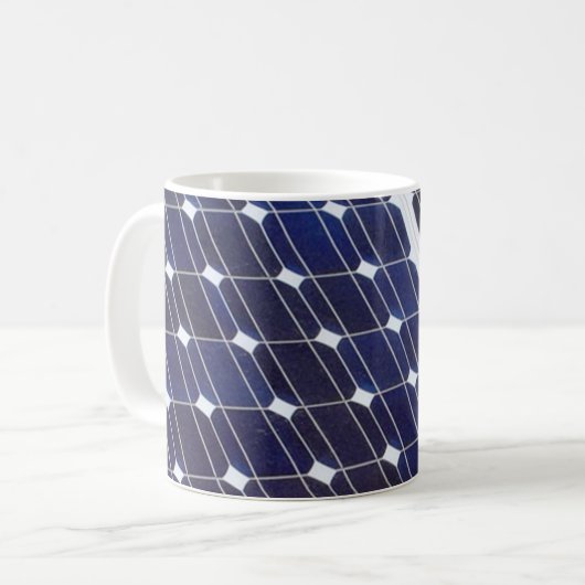 Sonnenkollektor Kaffeetasse (Vorderseite Links)