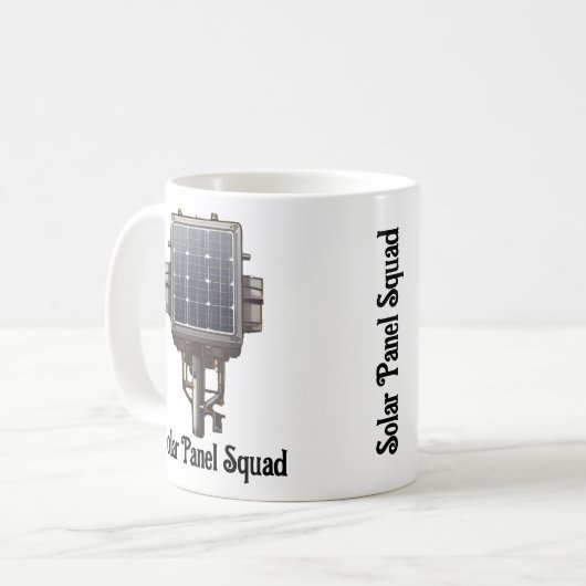 Sonnenkollektor Kaffeetasse (Vorderseite Links)