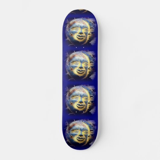 Sonnenkollektor/Moon-Facebook Skateboard (Vorderseite)