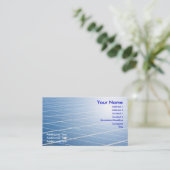 Sonnenkollektor Visitenkarte (Stehend Vorderseite)