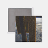 Sonnenkollektoren der Internationalen Raumstation Magnet (Vorderseite/Rückseite)