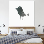 Sonnenkrähe Leinwanddruck (Insitu (Schlafzimmer))