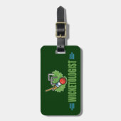 Sonnenkrokett Gepäckanhänger (Vorderseite vertikal)