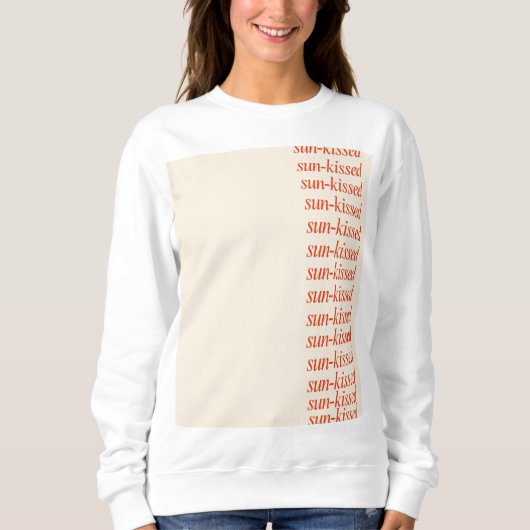 Sonnenküss Sweatshirt ästhetisch niedlich modern (Vorderseite)