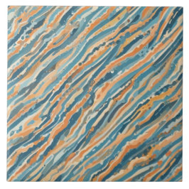 Sonnenküss Wasserfarben Fliese