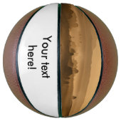 Sonnenlandschaft Basketball (Vertikal)