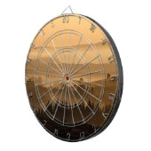 Sonnenlandschaft Dartscheibe (Vorderseite rechts)